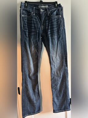 BKE Carter Dark Blue Men's Straight-Leg Jeans